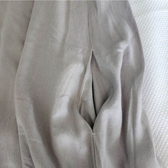 Standard James Perce side pocket lagenlook minimalist freestyle maxi dress - Picture 11 of 11